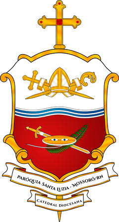 Brasão da Paróquia de Santa Luzia